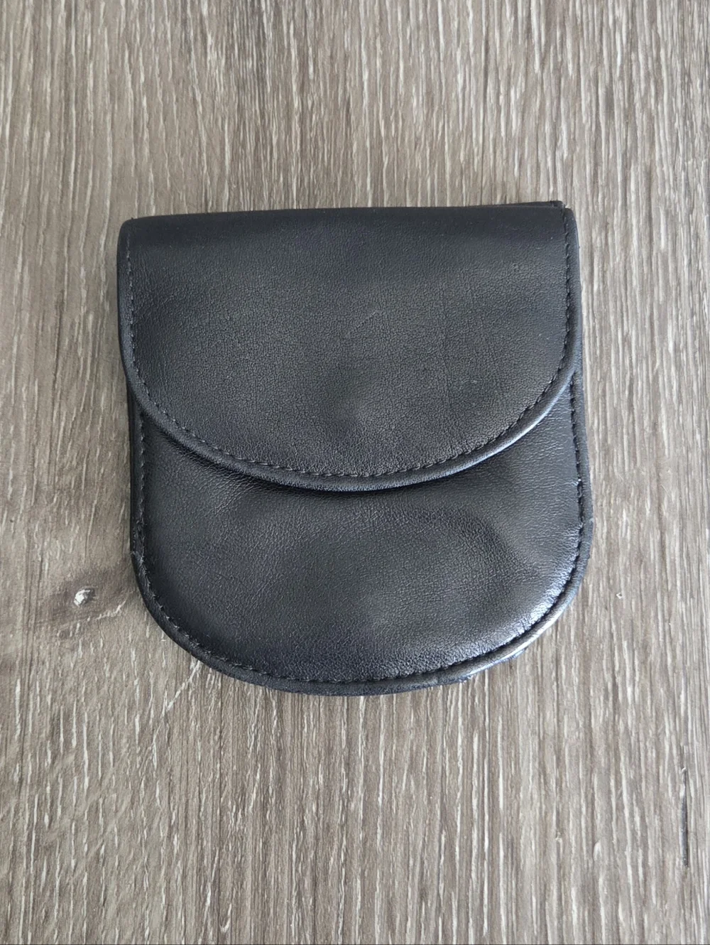 Stone Mountain Black Leather Taxi Wallet